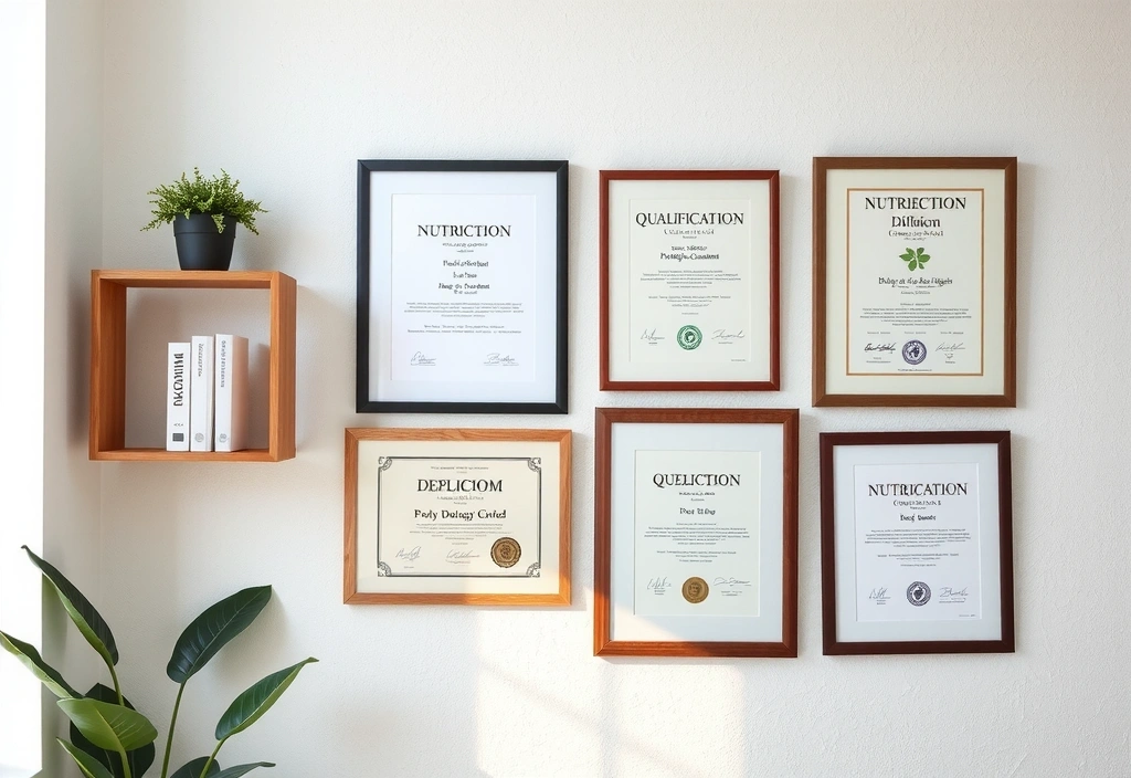 Zertifikate und Ausbildungsnachweise